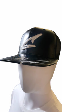 Leather/mesh SnapBack hats