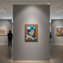 Load image into Gallery viewer, Old Guitarist (canvas)