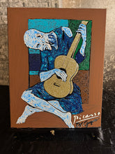 Load image into Gallery viewer, Old Guitarist (canvas)